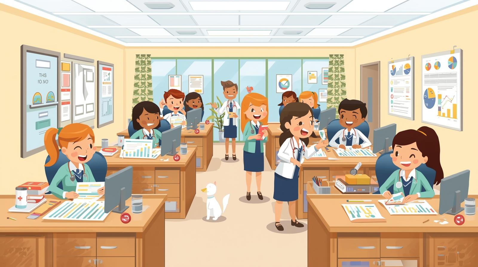 صفات موجودة في مدير المستشفى