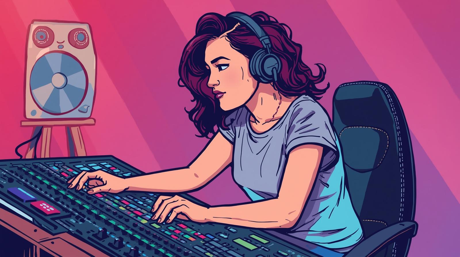 إدارة الصوت في الاستوديوهات المتعددة