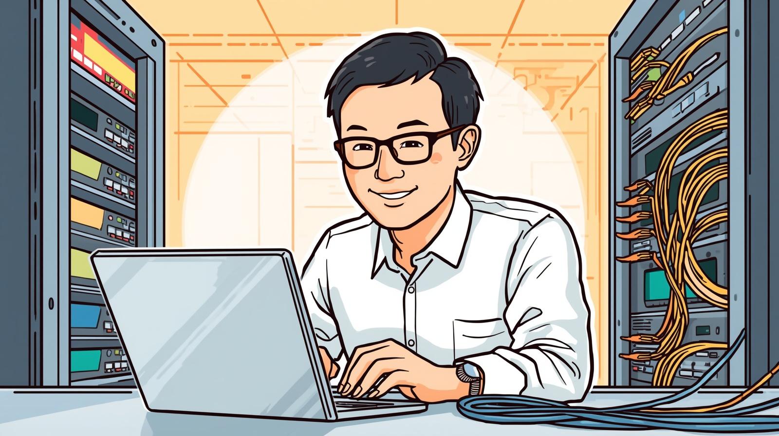 الوصف الوظيفي لمهندس الشبكات المبتدئ