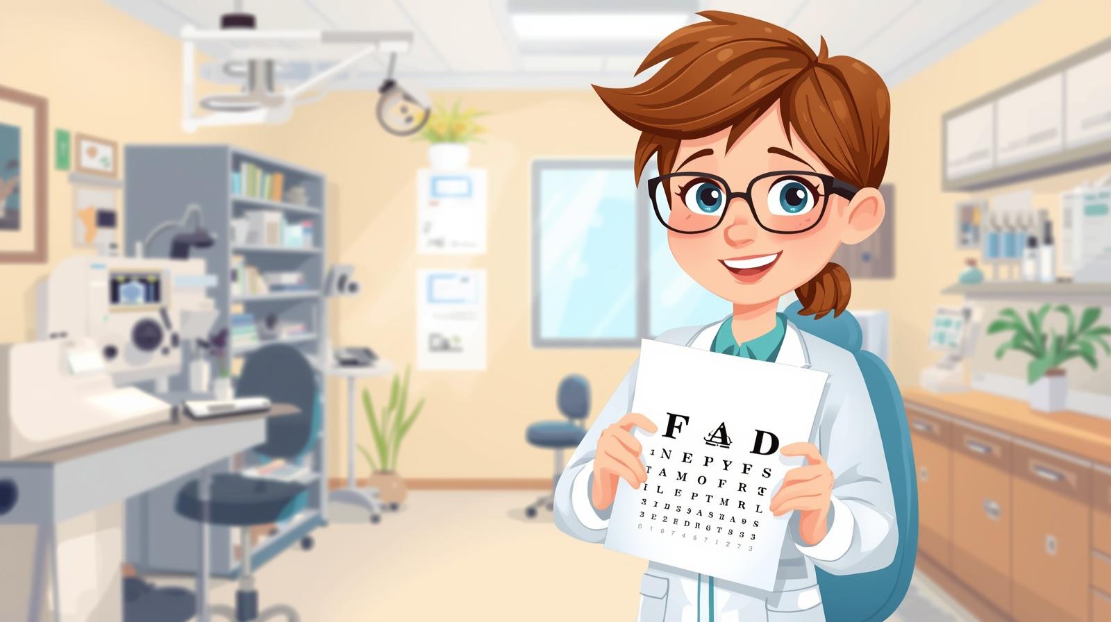 من هو أخصائي تقويم البصر؟