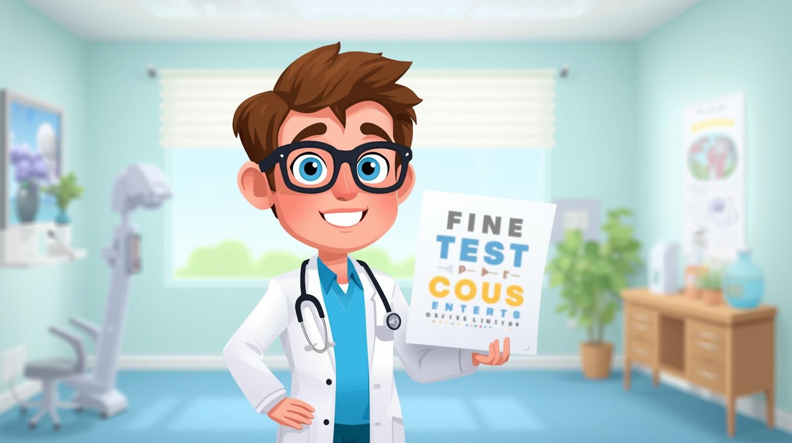 أخصائي تقويم البصر للأطفال