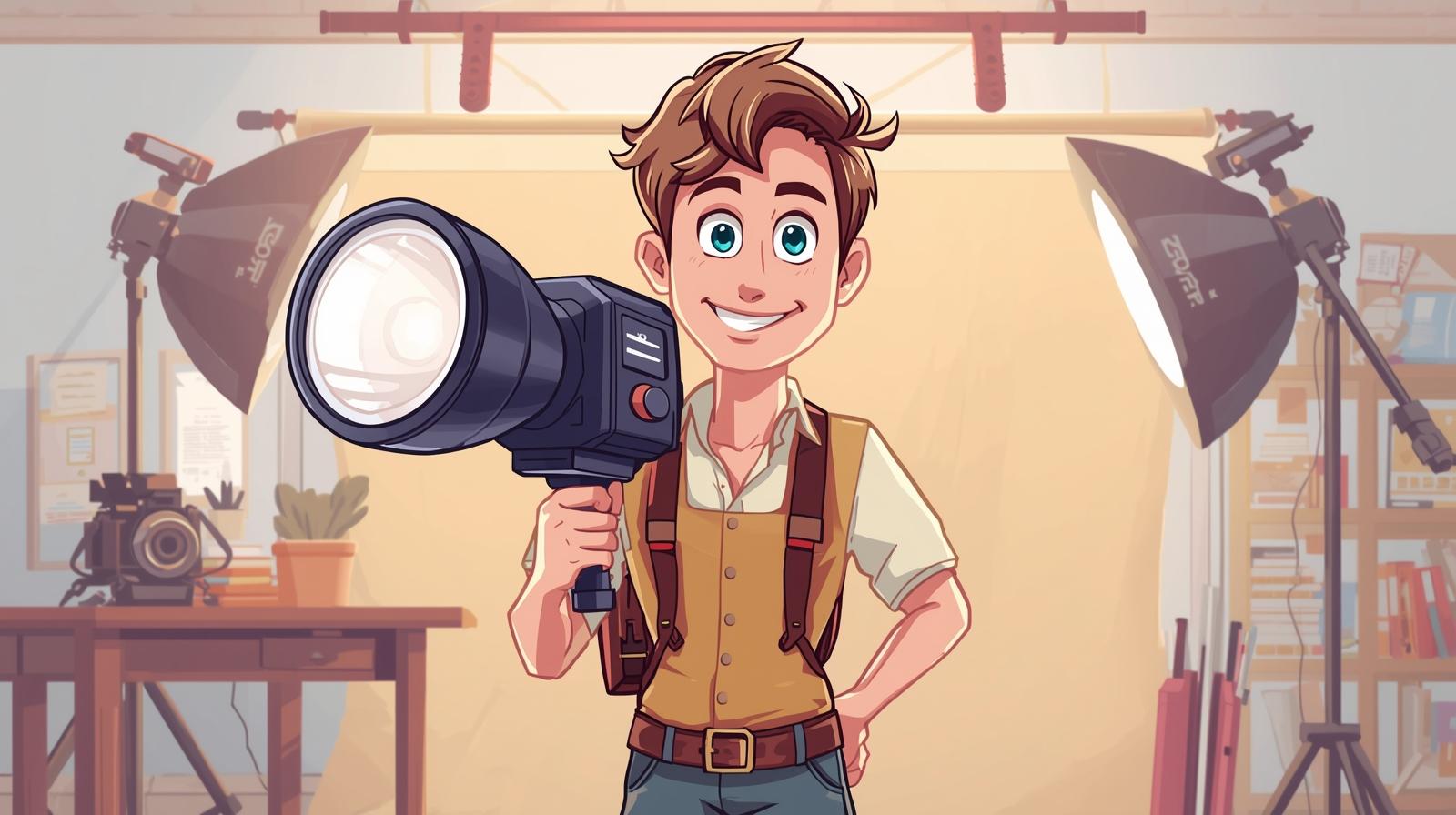 بيئة عمل المساعد المصور