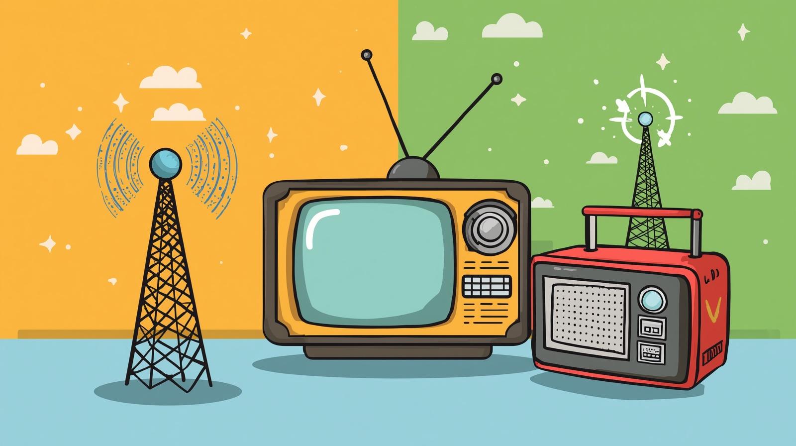 ما هي الوظائف في تخصص الإذاعة والتلفزيون ؟