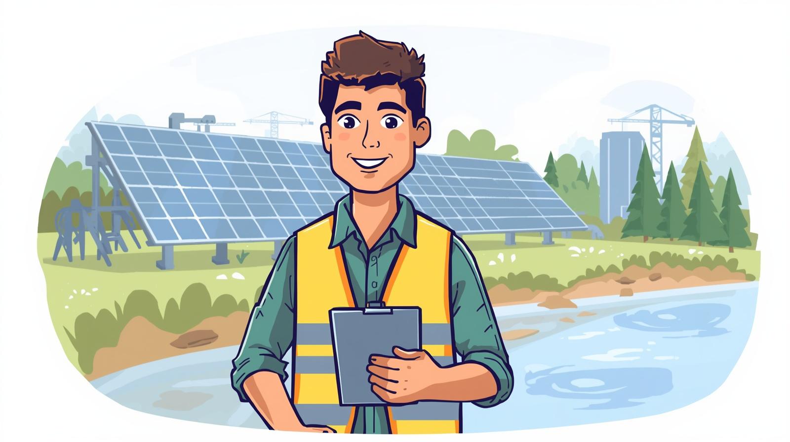 مهندس البيئة واللوائح البيئية