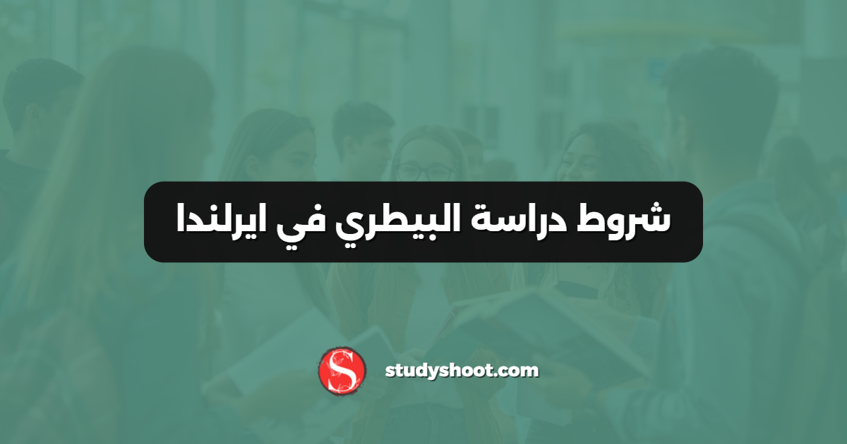 شروط دراسة البيطري في ايرلندا