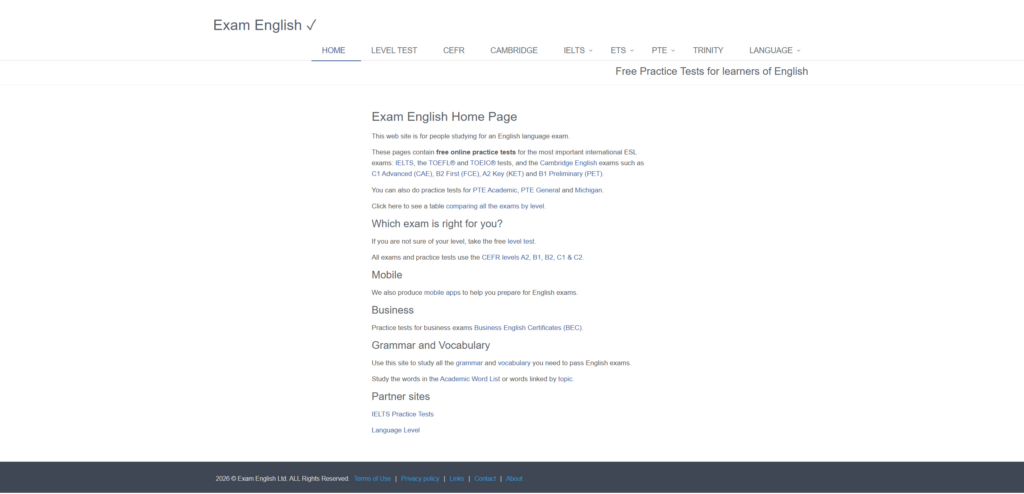 ستودي شووت اختبارات مواقع تحضير توفل