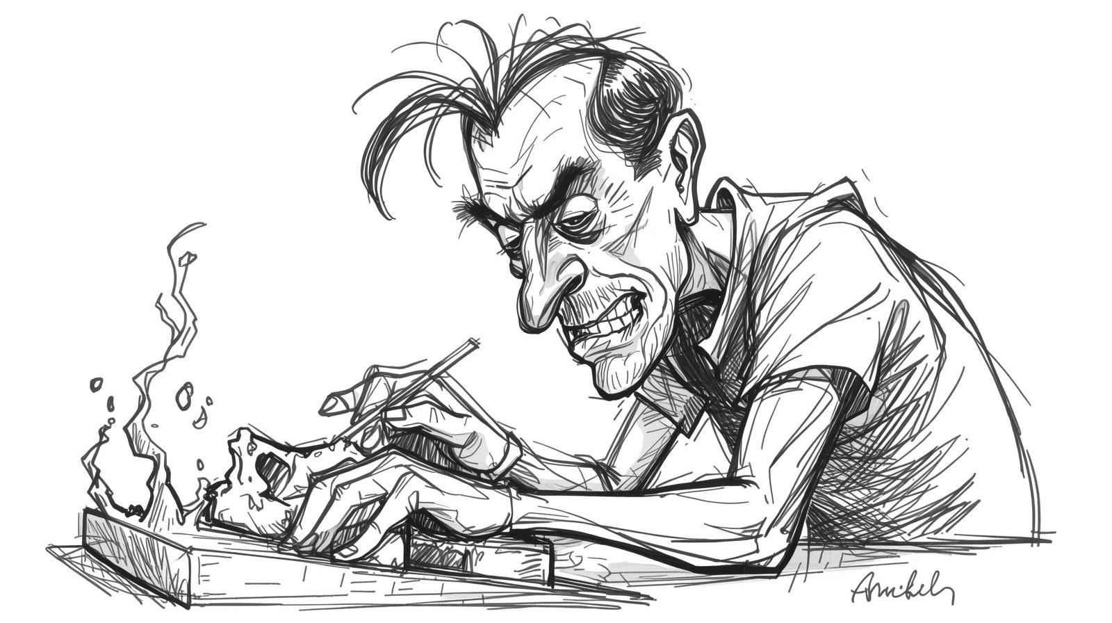 التسويق لأعمال النحات