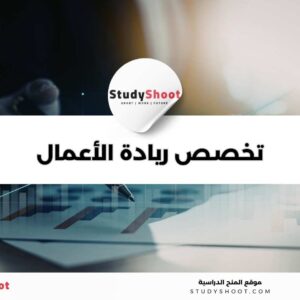 تخصص ريادة الأعمال