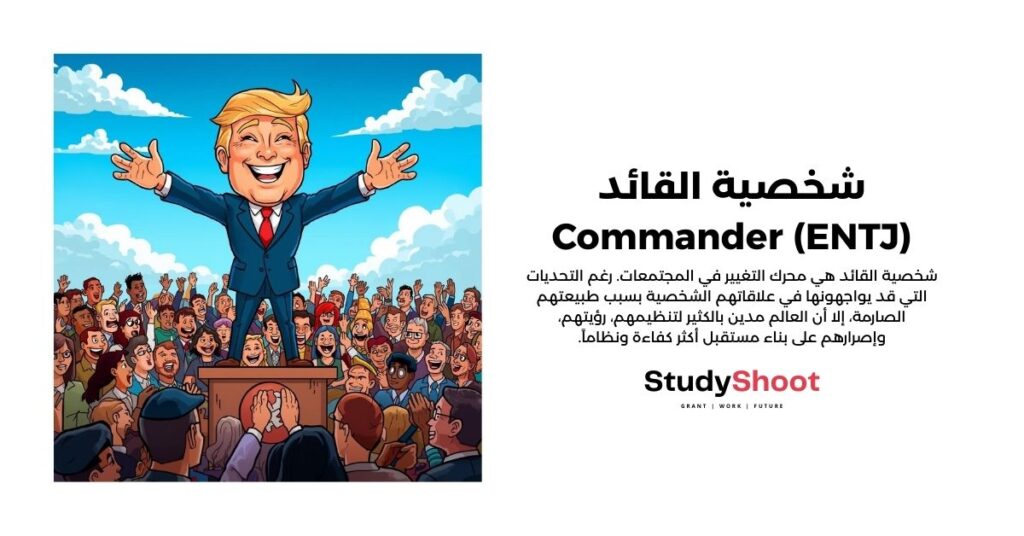 شخصية القائد - Commander (ENTJ)