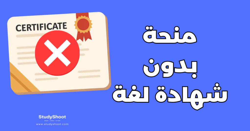 منحة بدون لغة