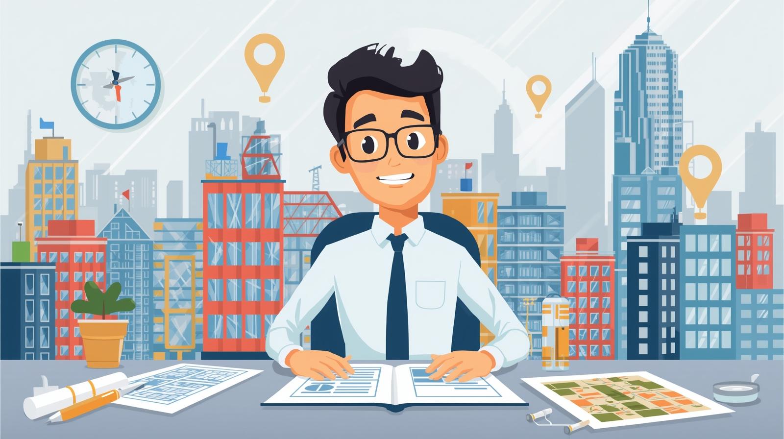 المهام والمسؤوليات الأساسية لمخطط المدن