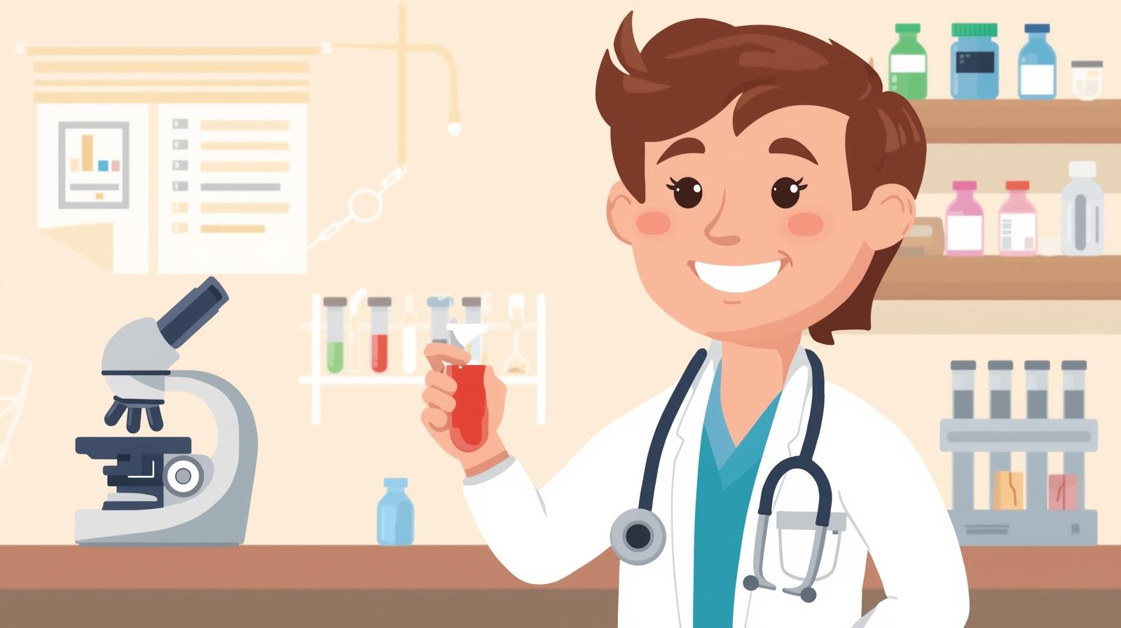 مسؤوليات البحث والتطوير لطبيب أمراض الدم