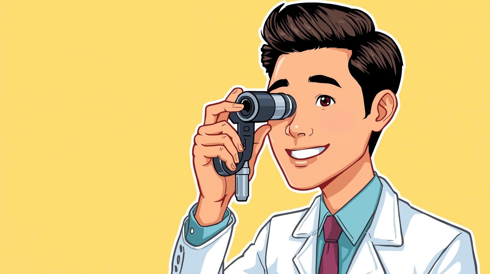 التطور المهني والمسار الوظيفي لطبيب العيون