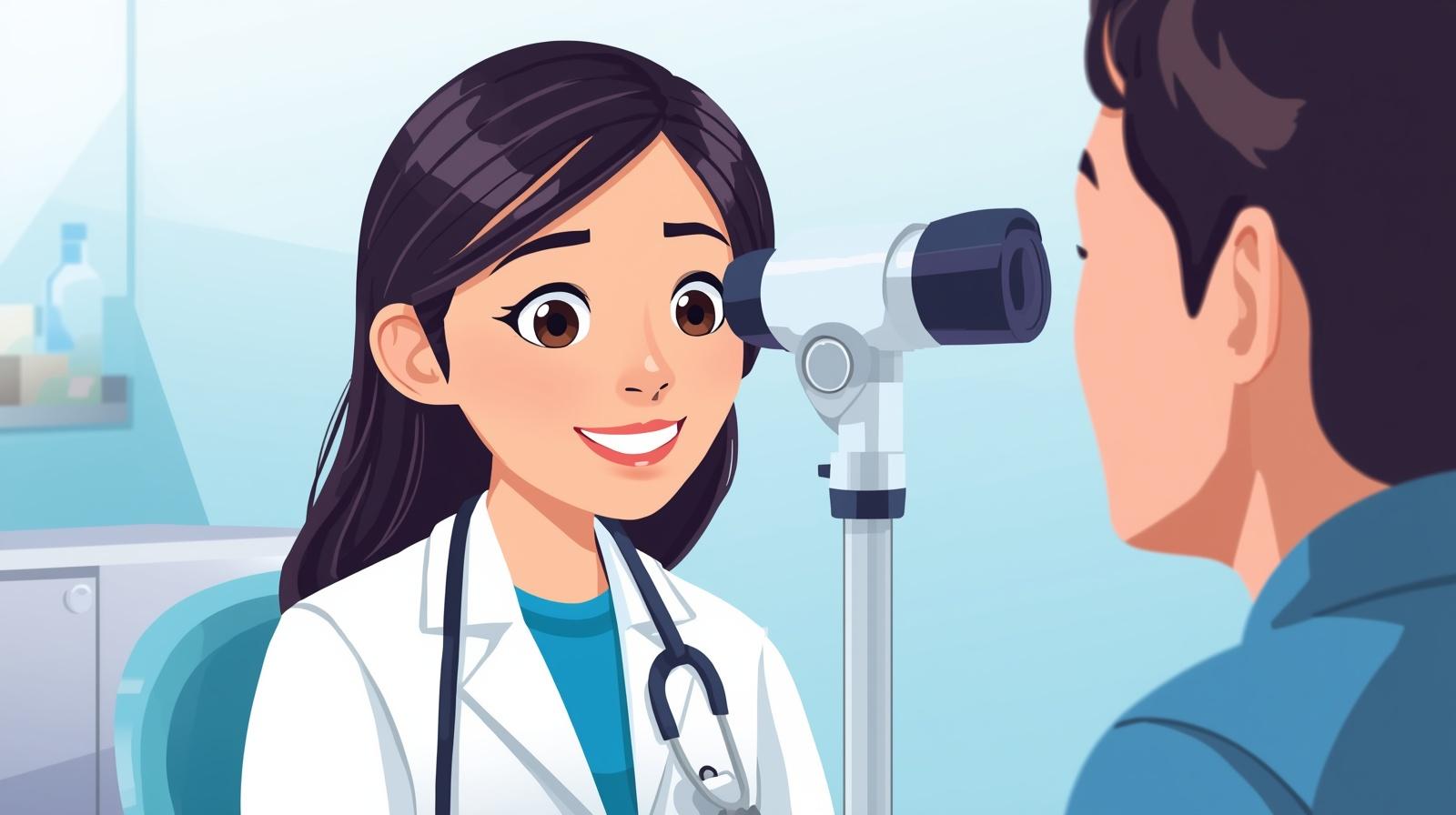 الفروق بين طبيب العيون واخصائي البصريات