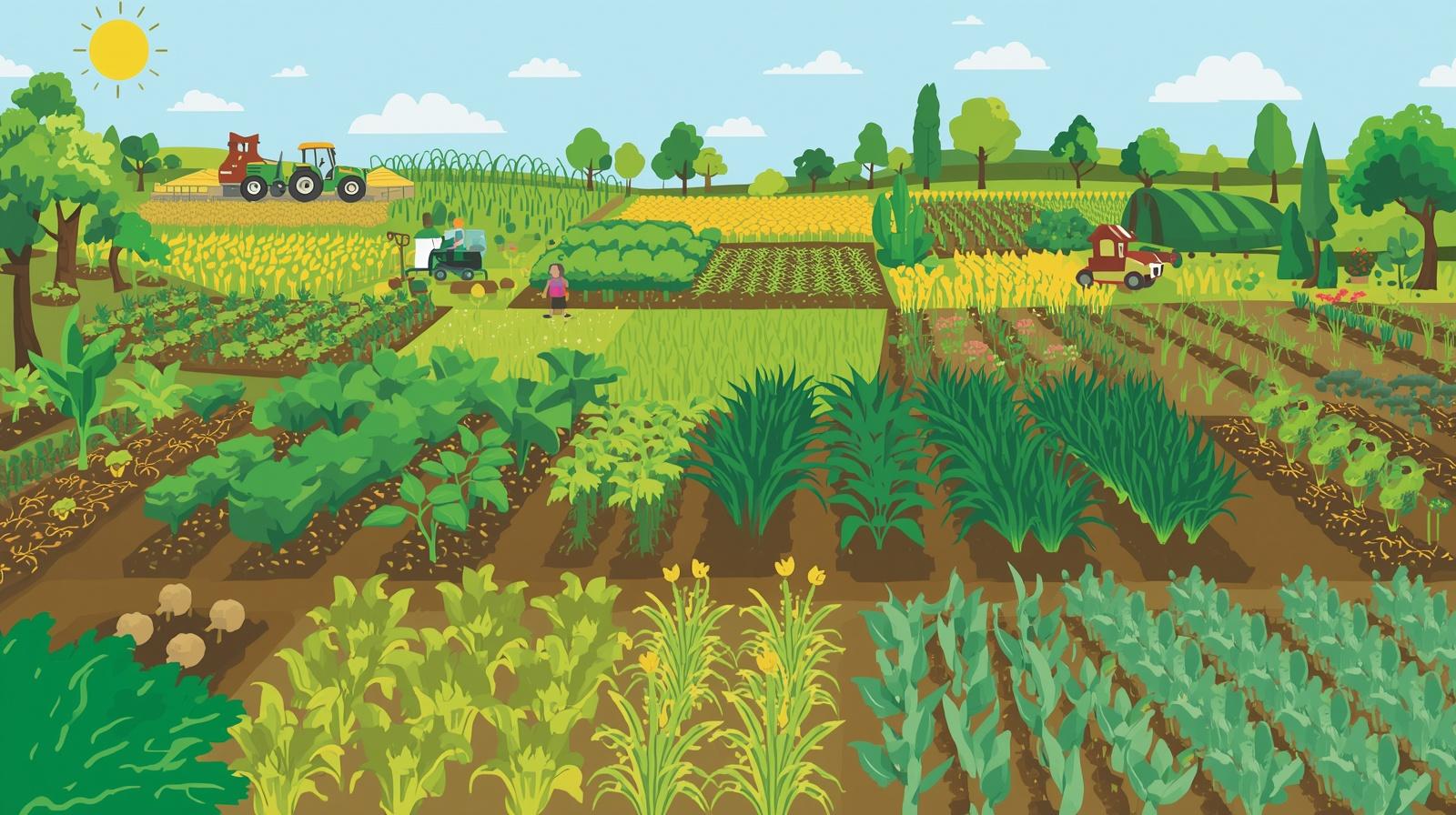 تاريخ تخصص الانتاج النباتي