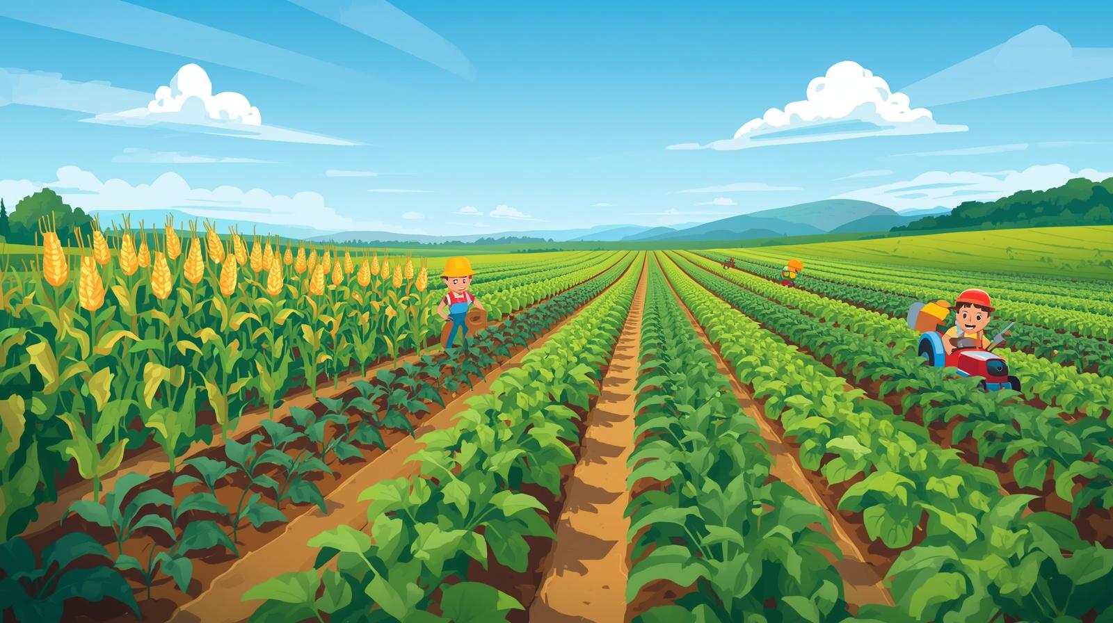 التخصصات الأساسية في مجال الإنتاج النباتي