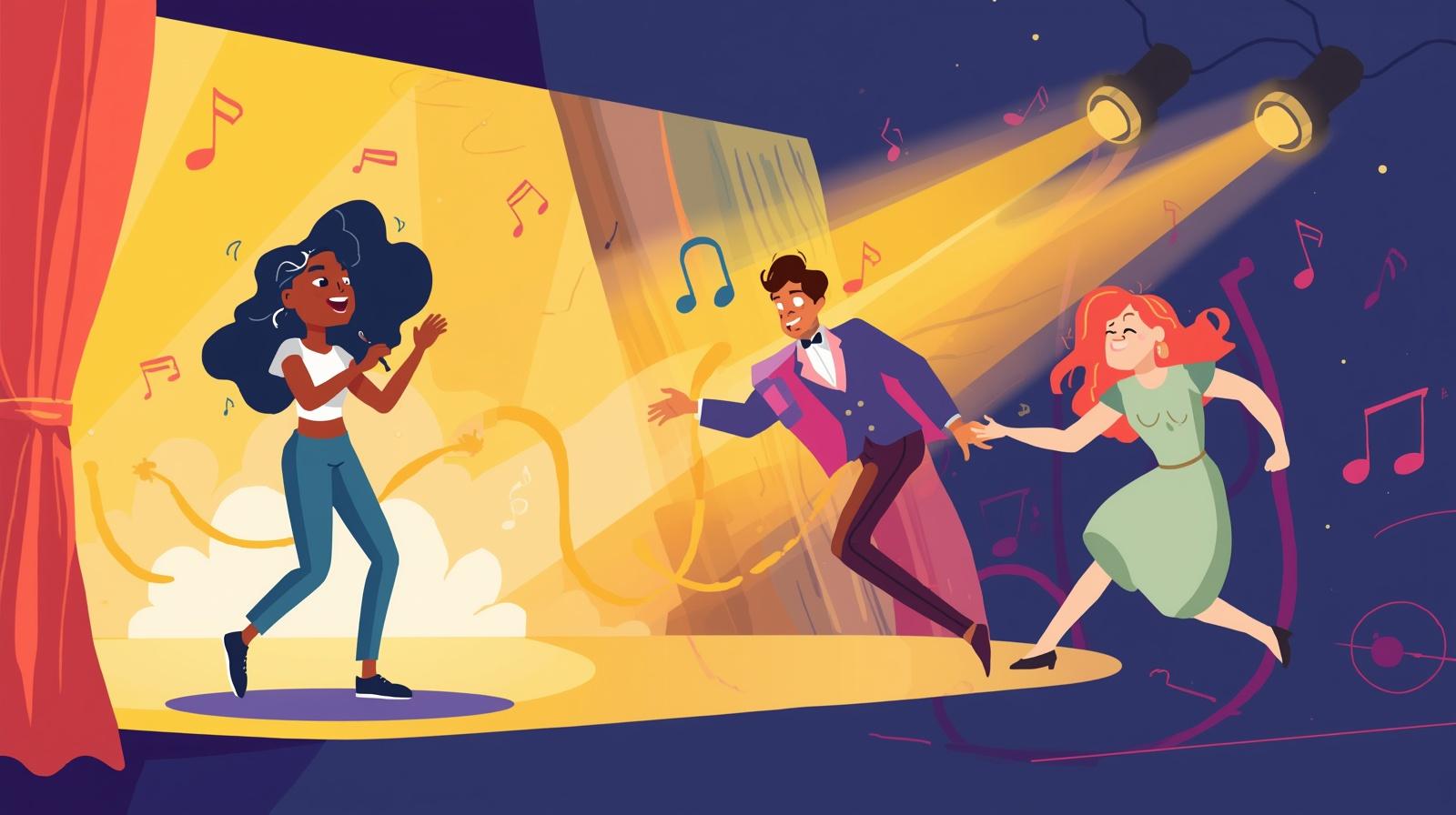 أفكار عملية لممارسة الفنون المسرحية