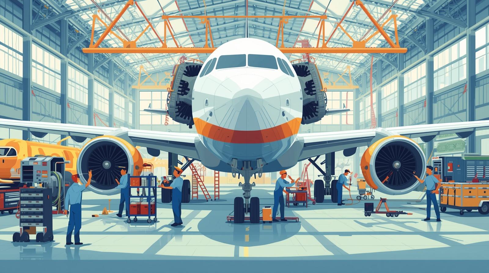 السمات الشخصية لطلبة تخصص صيانة الطائرات