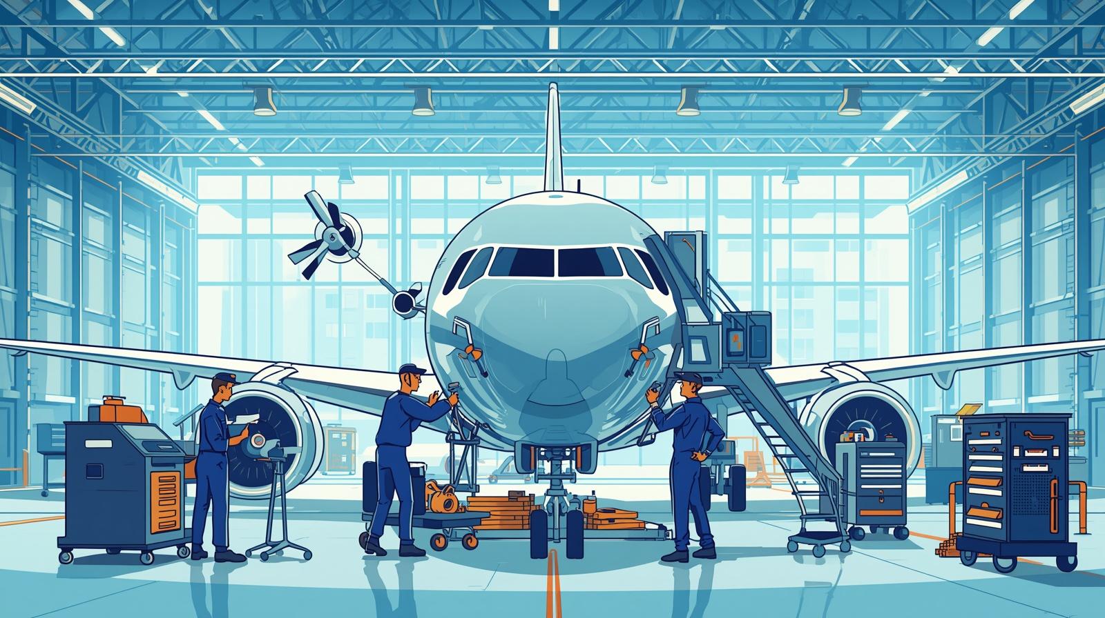 المهارات الشخصية والعملية تخصص صيانة الطائرات