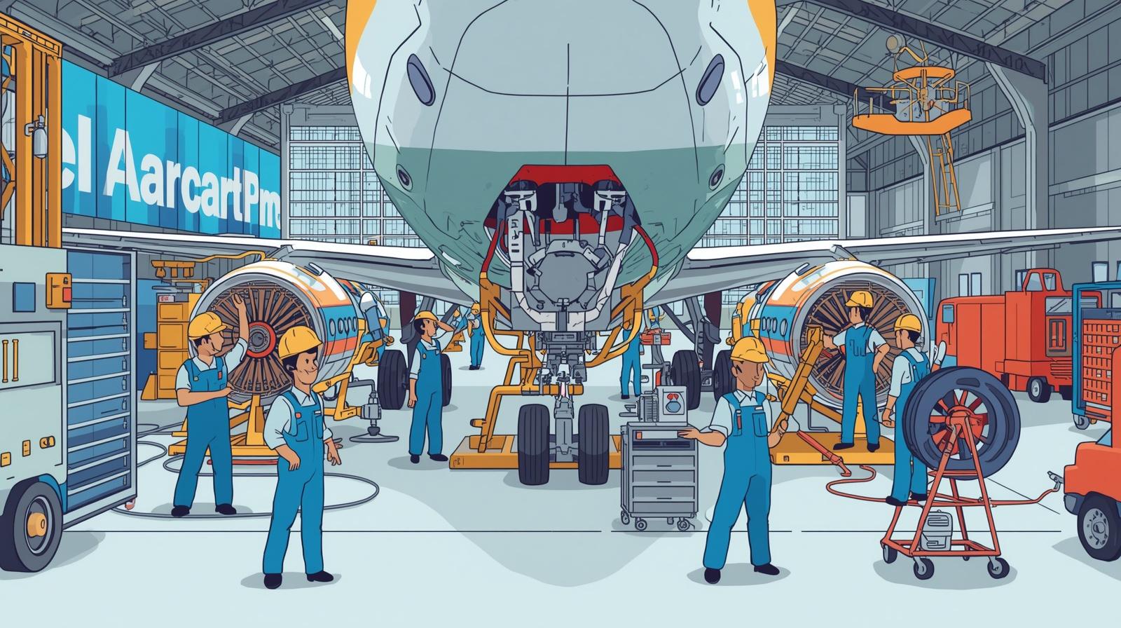 المؤهلات العلمية تخصص صيانة الطائرات