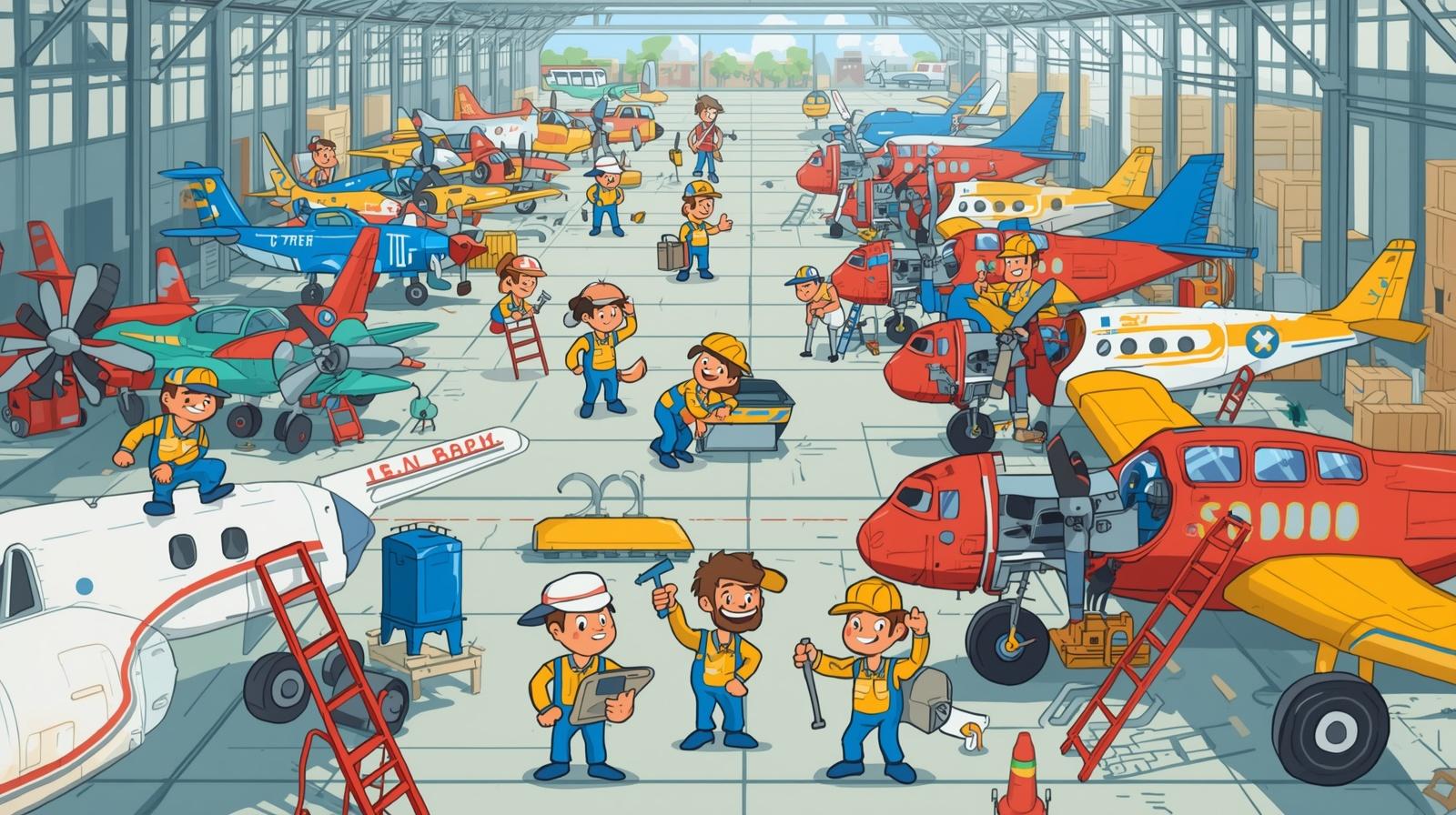 مواد تخصص صيانة الطائرات