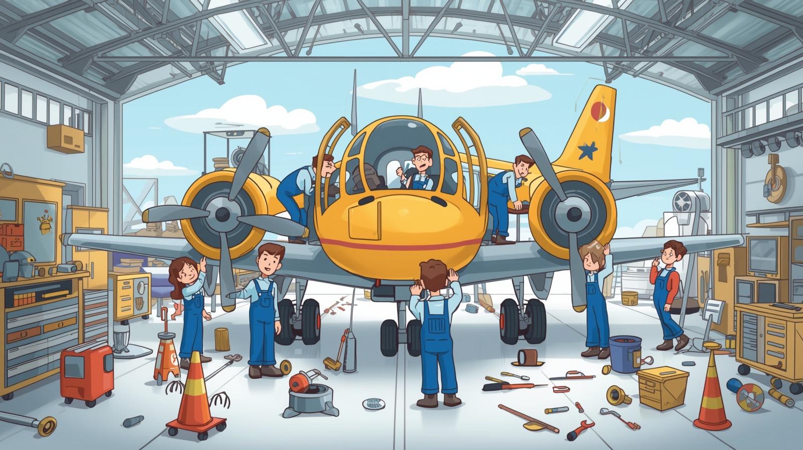تخصص صيانة الطائرات – Aircraft maintenance
