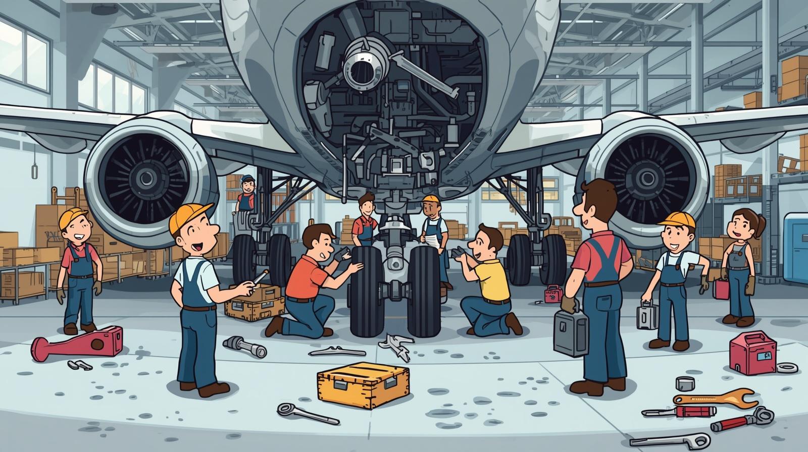 إيجابيات وسلبيات تخصص صيانة الطائرات