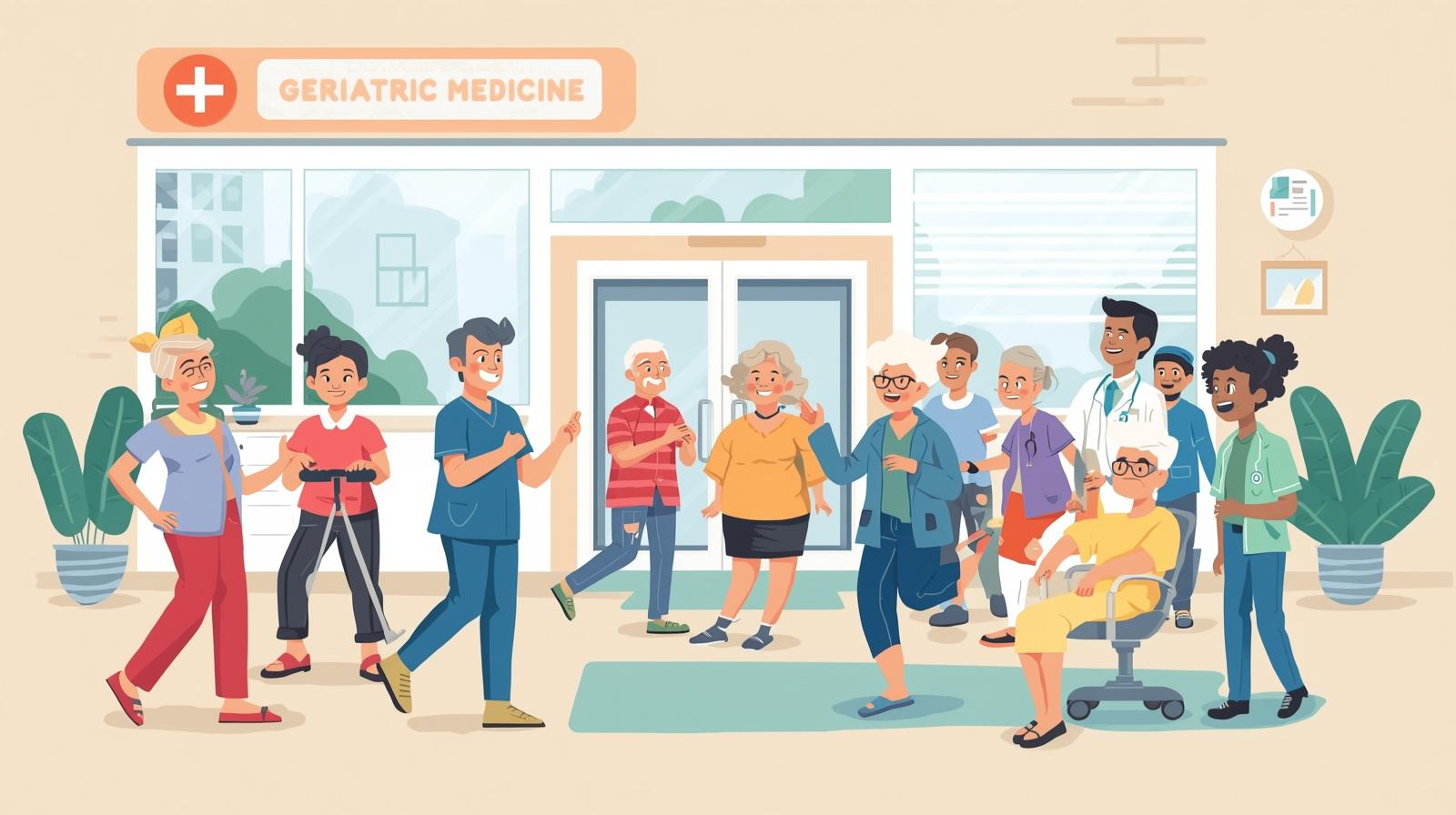 مجالات تخصص طب الشيخوخة