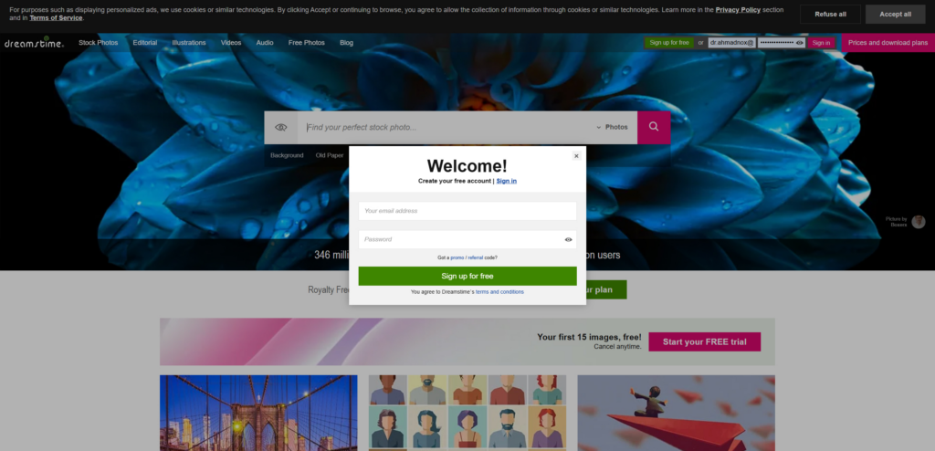 ستودي شووت العمل الحر بيع الصور