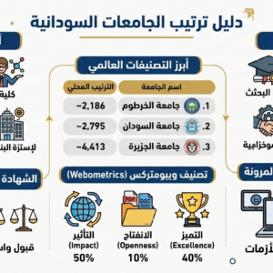 ترتيب الجامعات في السودان