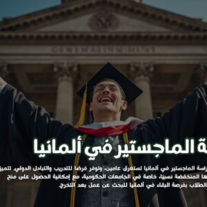 دراسة الماجستير في ألمانيا