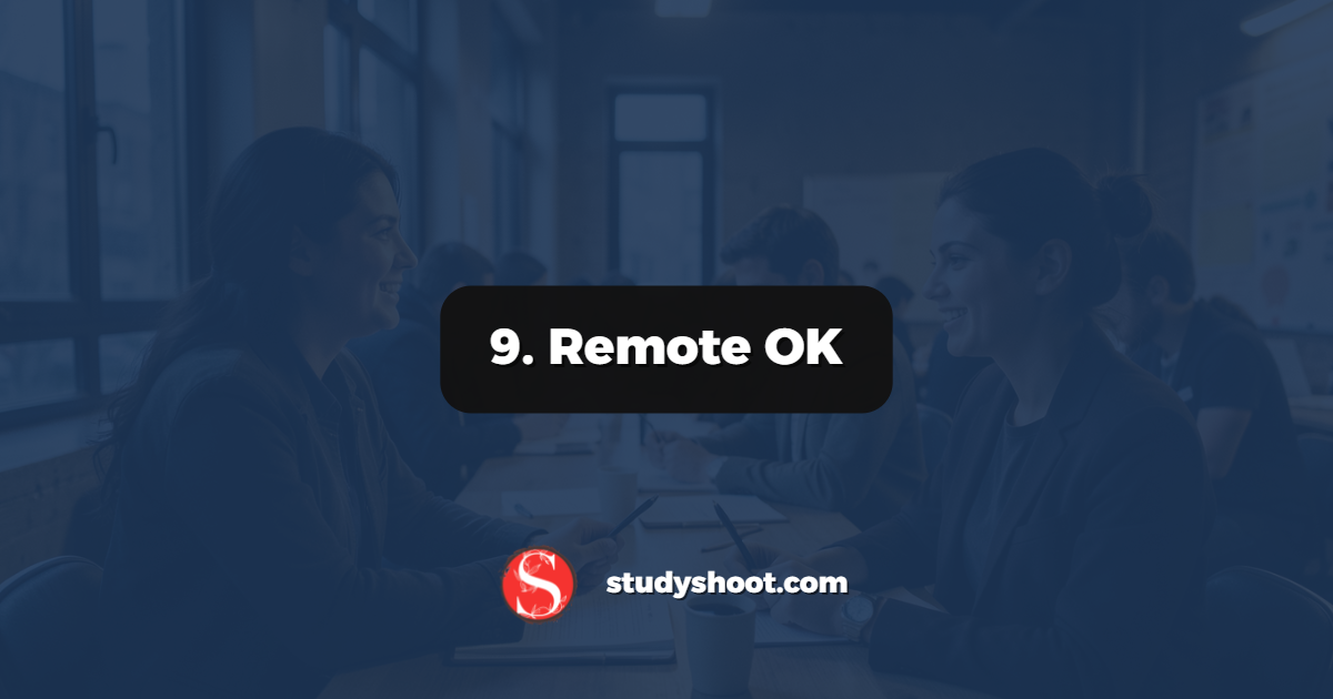 9. Remote OK