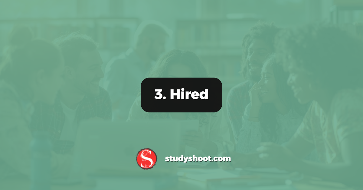 3. Hired