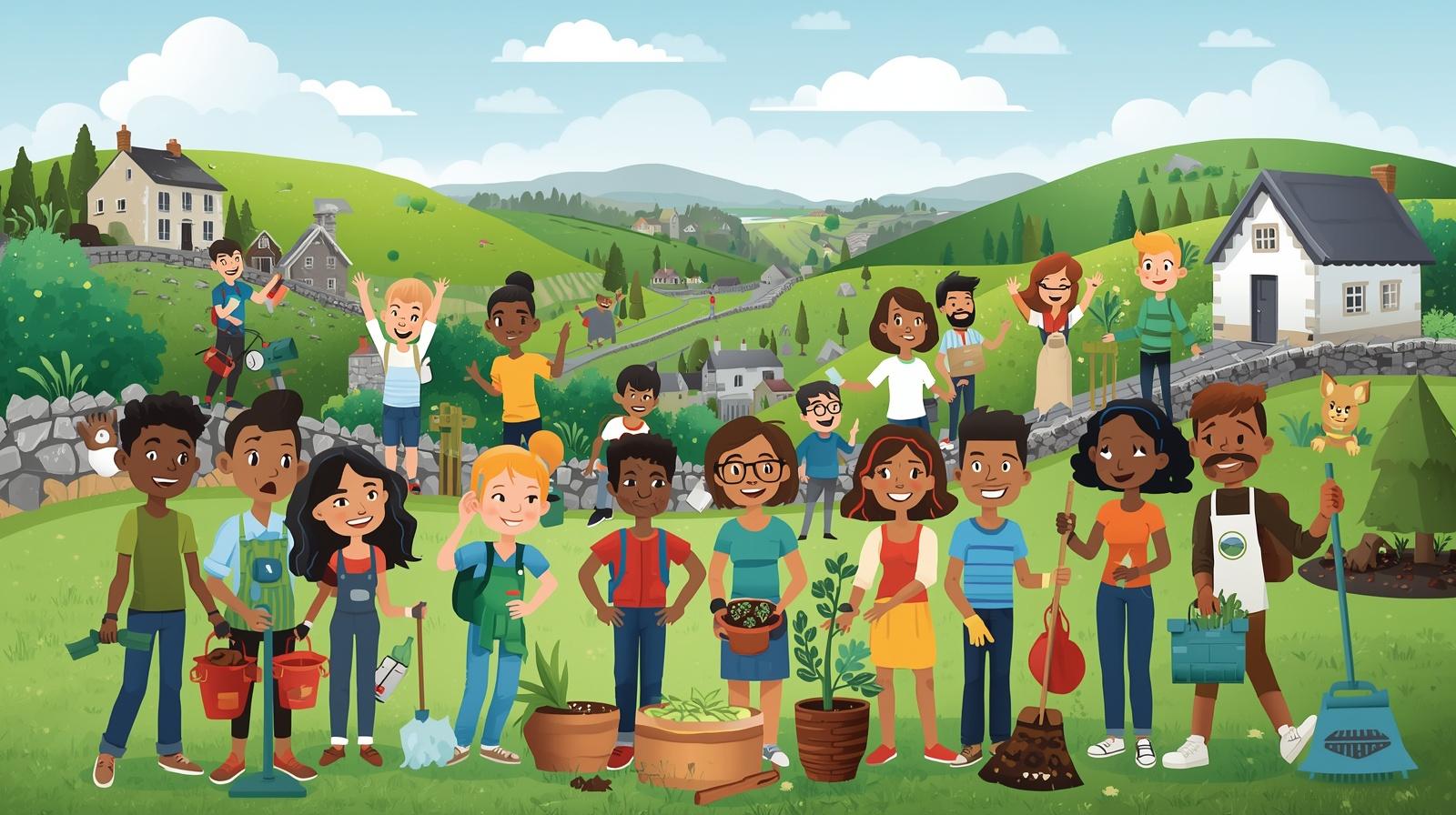 مجالات التطوع في إيرلندا