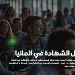 تعديل الشهادة في المانيا