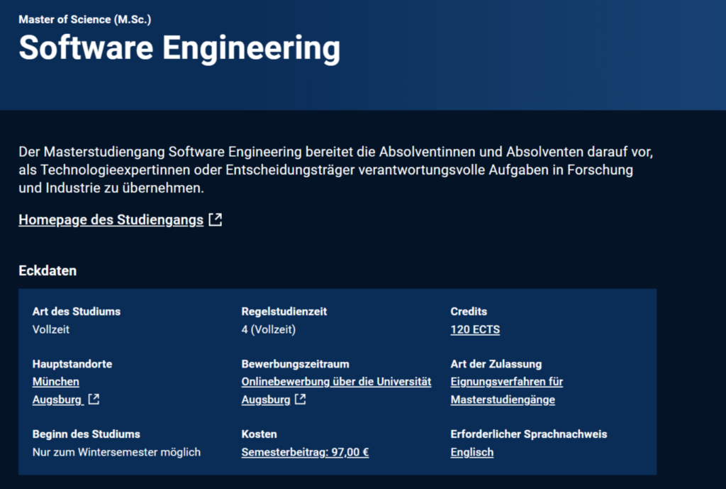 ستودي شووت القبول ماجستير هندسة البرمجيات