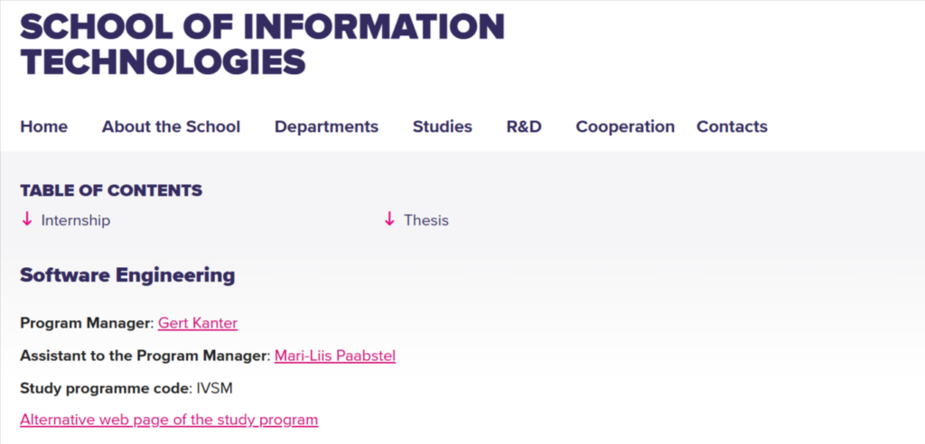 ستودي شووت القبول ماجستير هندسة البرمجيات