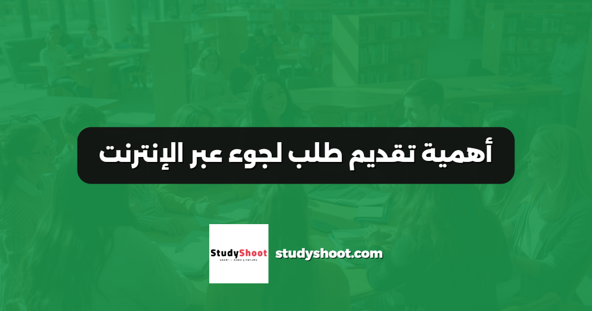 أهمية تقديم طلب لجوء عبر الإنترنت