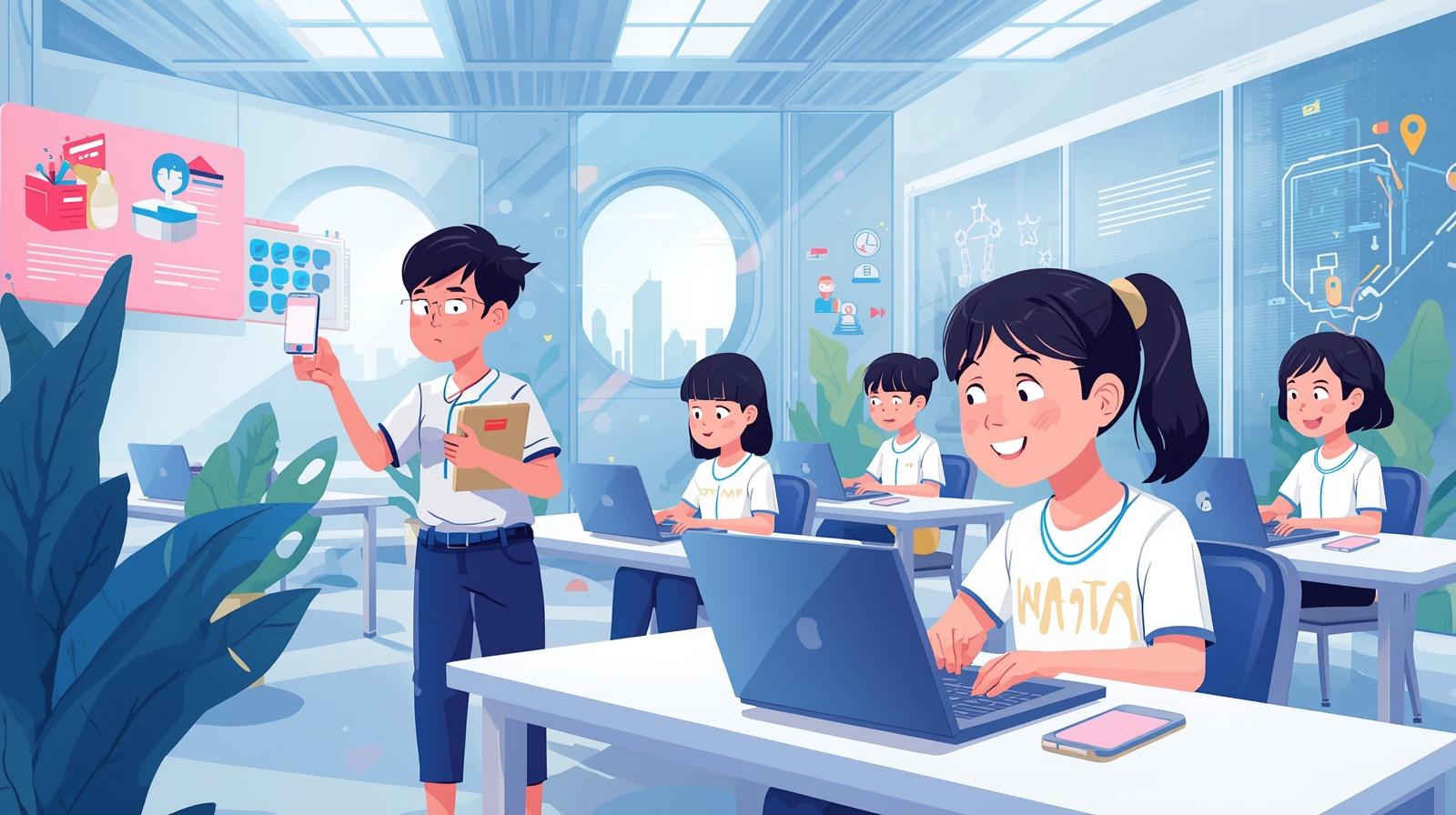 عن دراسة الذكاء الاصطناعي في تايلاند