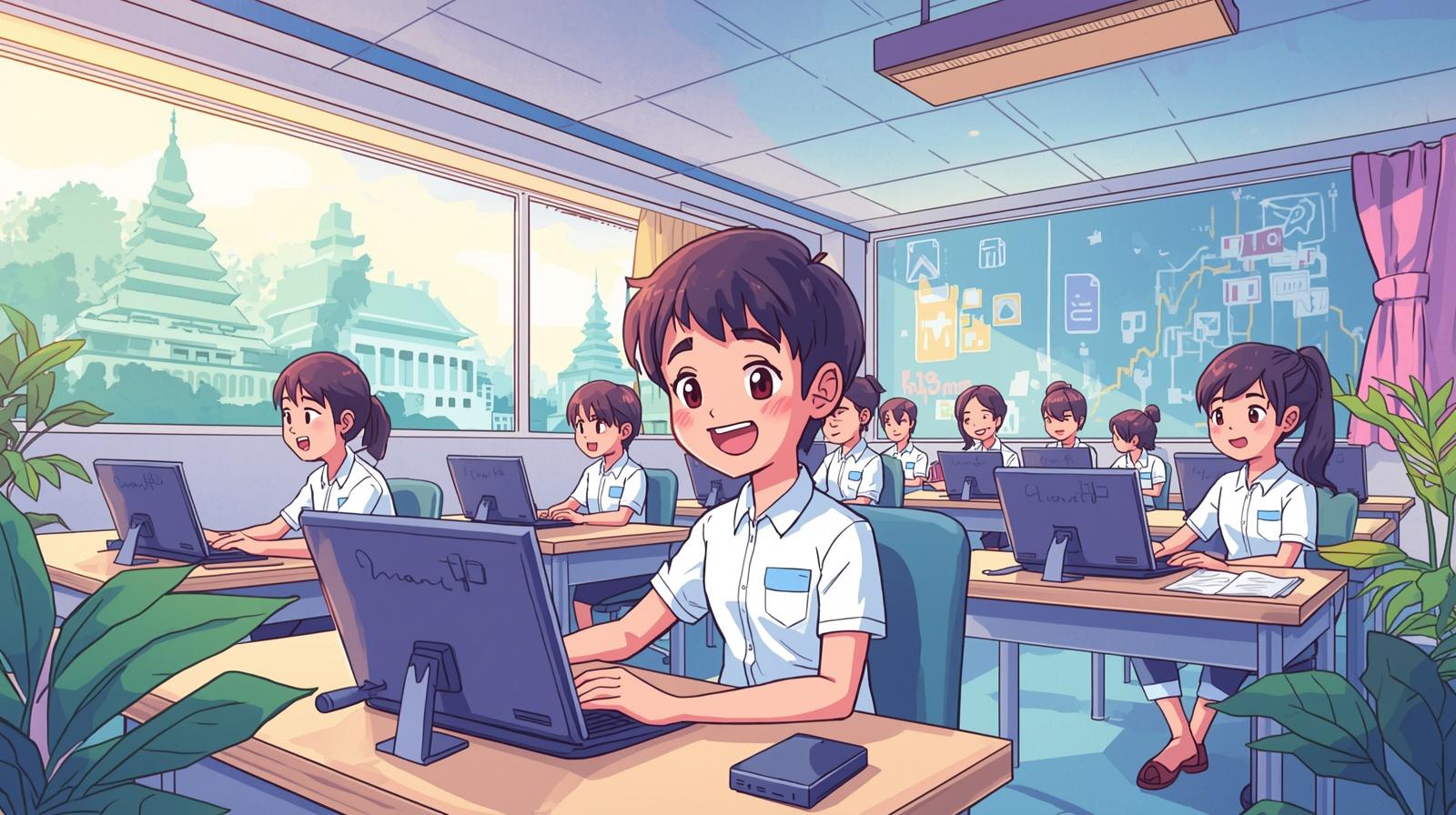 أهمية اختيار دراسة الذكاء الاصطناعي في تايلاند