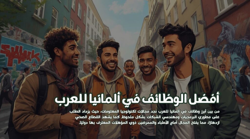 أفضل الوظائف في ألمانيا للعرب