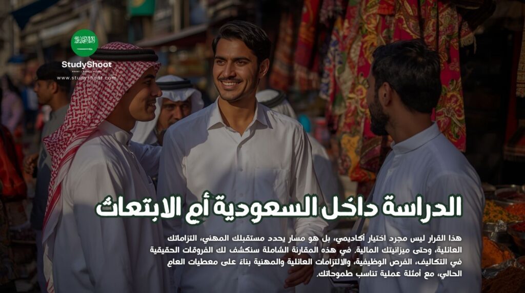 الدراسة داخل السعودية