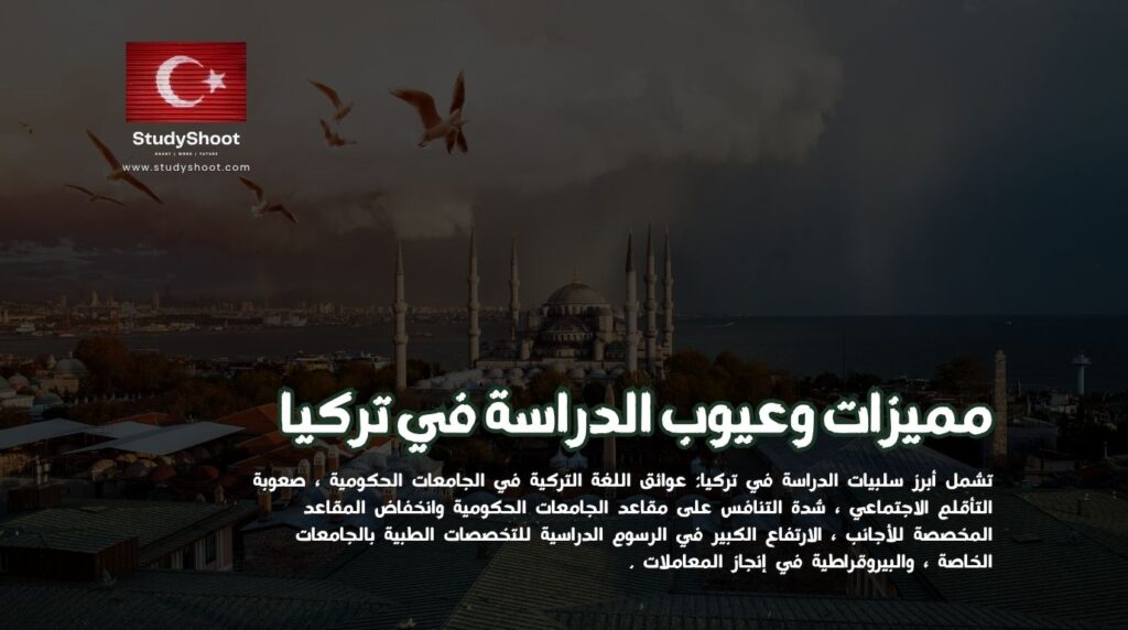 عيوب الدراسة في تركيا