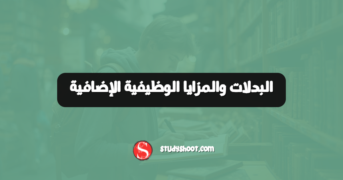 البدلات والمزايا الوظيفية الإضافية