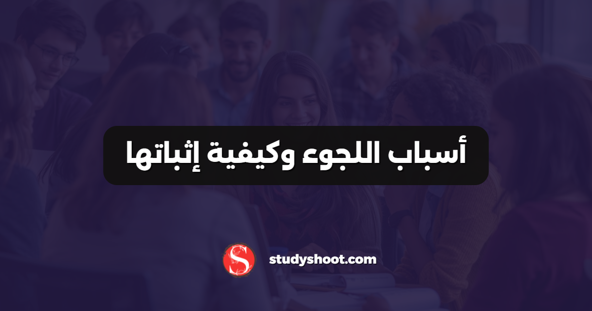 أسباب اللجوء وكيفية إثباتها