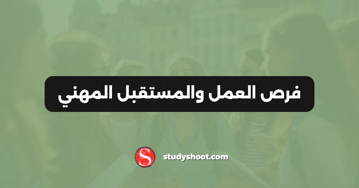 فرص العمل والمستقبل المهني