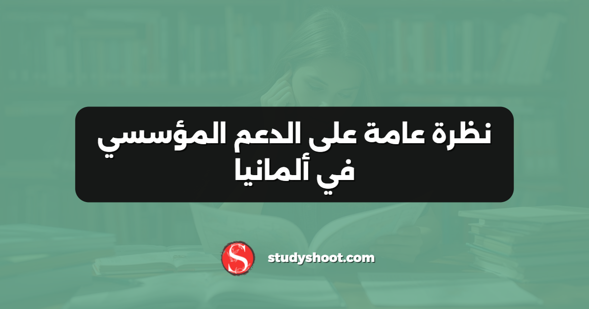 نظرة عامة على الدعم المؤسسي في ألمانيا