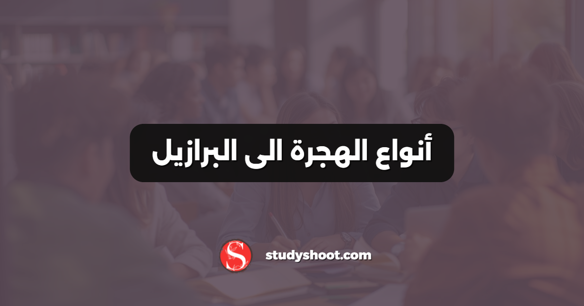 أنواع الهجرة الى البرازيل