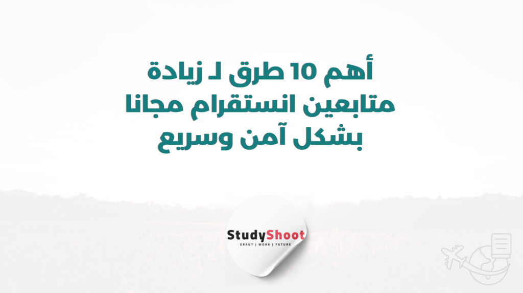 ستودي شووت التسويق الإلكتروني