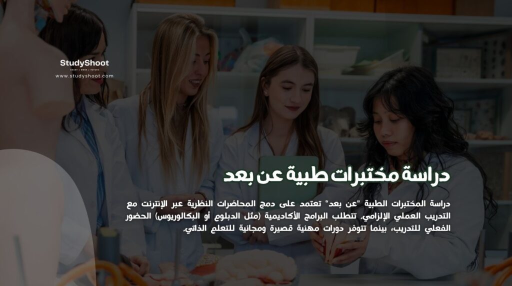 مختبرات طبية عن بعد
